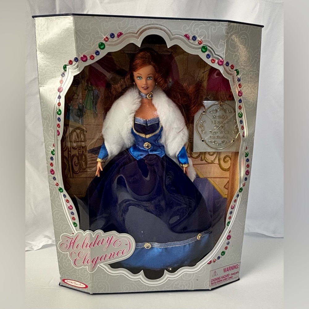 Holiday Elegance 2000 Doll Red Hair Blue Gown TRU Exclusive NIB